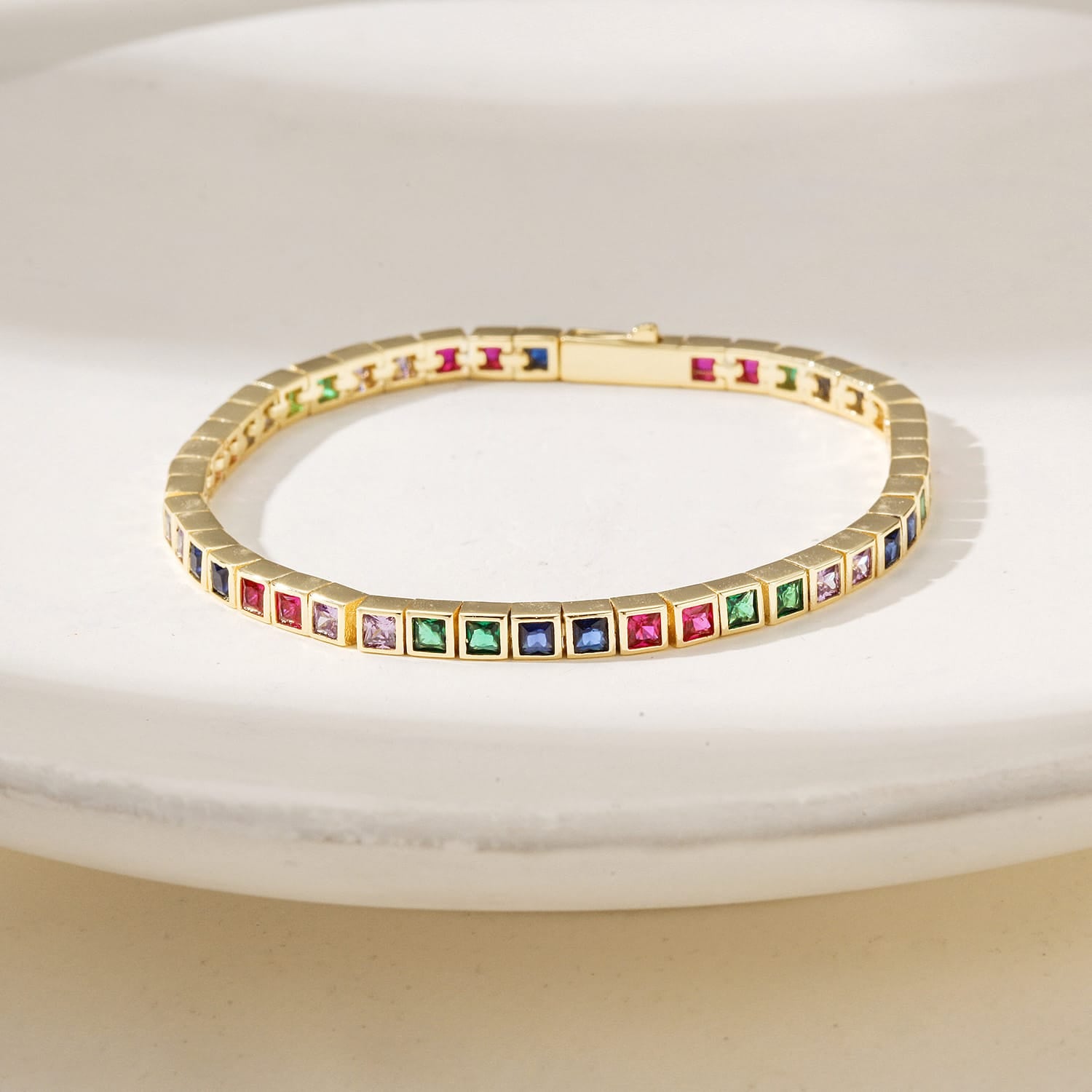 Prism Luxe Tennis Necklace