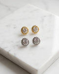 ✨ Twisted Halo Stud Earrings 💎